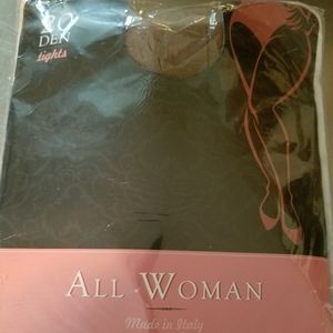 NIP All Woman Plus Size Pantyhose Everyday 20 Denier Size 4XLarge Color Coffee